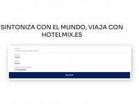 hotelmix.es Webseite Vorschau