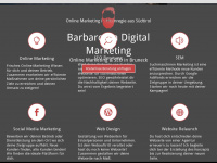 barbarossa-digitalmarketing.it Webseite Vorschau