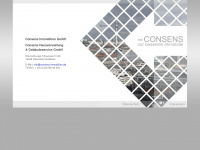 consens-gruppe.de Webseite Vorschau