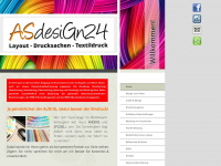 as-design24.de Webseite Vorschau