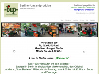 berliner-umlandprodukte.de Webseite Vorschau