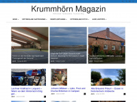 krummhoern-magazin.de Webseite Vorschau