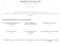 newsletter-deals.de Webseite Vorschau