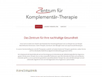 zentrum-komplementaer-therapie.ch Webseite Vorschau