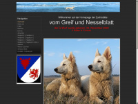 weisse-schäferhunde-schleswig-holstein.de Webseite Vorschau