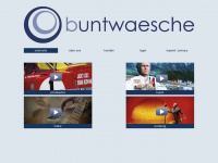 buntwaesche.com Webseite Vorschau
