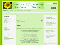 landfrauenhd.de Webseite Vorschau