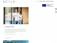 scala-glasbau.de Webseite Vorschau