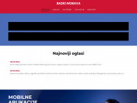 radiomorava.rs Webseite Vorschau