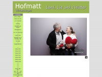 hofmatt1.ch Webseite Vorschau