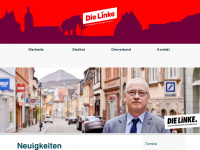 linksfraktion-sangerhausen.de Webseite Vorschau