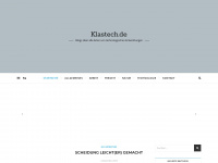 klastech.de Webseite Vorschau