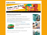 kinderunierfurt.wordpress.com Webseite Vorschau