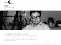 schirrmacher-stiftung.de Webseite Vorschau