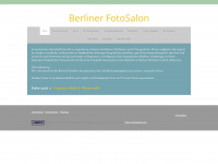 berlinerfotosalon.jimdo.com Webseite Vorschau