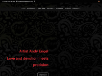 andy-engel.com Webseite Vorschau