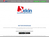 sekin-wetter.de Webseite Vorschau