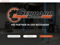 gerhard-motors.de Webseite Vorschau
