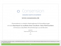 consension.de Webseite Vorschau