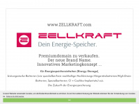 zellkraft.com Webseite Vorschau