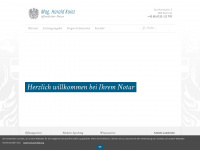 notarkainz.at Webseite Vorschau