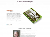 kasparwolfensberger.ch Webseite Vorschau