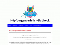 huepfburgenverleih-gladbeck.de Webseite Vorschau