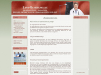 zahn-sanierung.de Webseite Vorschau