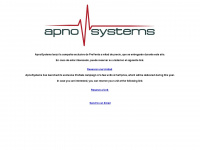 apnosystems.com Webseite Vorschau