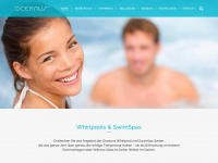 oceanus-pools.com Webseite Vorschau