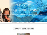 elisabethsyreministries.net Webseite Vorschau