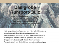 ruhrpott-quiz.de Webseite Vorschau