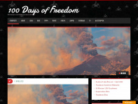 100-days-of-freedom.com Webseite Vorschau