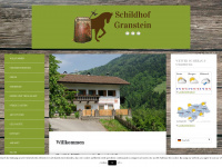 schildhof-granstein.com Webseite Vorschau