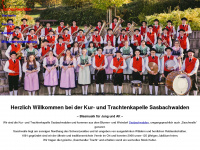 trachtenkapelle.info Webseite Vorschau