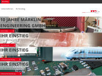maerklin-engineering.com Webseite Vorschau