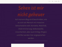 sehungeheuer.blog Webseite Vorschau
