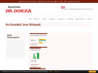 apotheke-dr-dorda.de Webseite Vorschau
