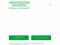 therapiezentrum-kirchhoerde.de Webseite Vorschau