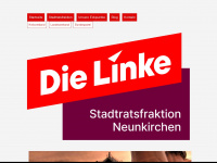 dielinke-nk.de Webseite Vorschau