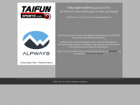 taifunsports.ch Webseite Vorschau