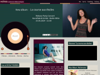 melinee.fr Webseite Vorschau