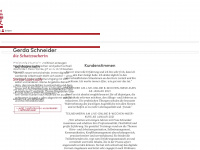gerda-schneider.de Webseite Vorschau
