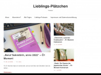 lieblings-plaetzchen.com Webseite Vorschau