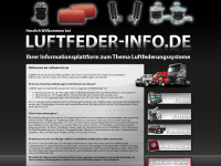luftfeder-info.de Webseite Vorschau
