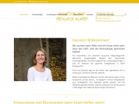 kinesiologie-ward.at Webseite Vorschau