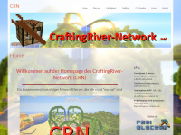 craftingriver-network.net Webseite Vorschau