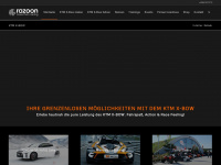 ktm-xbow.at Webseite Vorschau