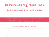 hochzeitsregion-nuernberg.de Webseite Vorschau
