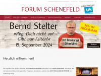 forumschenefeld.de Webseite Vorschau